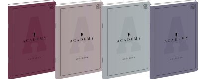 Interdruk Schreibheft A5 60 Blatt 90g/m² Akademie