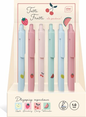 Interdruk Duftender Semi-Gel-Stift Tutti Frutti 4 Stück