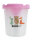 4X Interdruk Wasserbecher mit Spritzschutz Pinselablage für 150ml