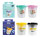 4X Interdruk Wasserbecher mit Spritzschutz Pinselablage für 150ml