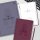Interdruk 5x Hardcover-Notizbuch A4 kariert 96 Blatt 90g/m² Akademie