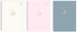 5x Collegeblock Spiralnotizbuch A5 kariert 80 Blatt...
