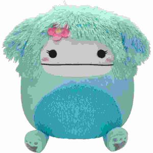 Squishmallows Joelle der  türkise Bigfoot 30cm, Plüschfigur