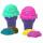 Kinetic Sand Shimmer  Ice Cream Container 113g, Inhalt: 1xEiscreme Behälter mit 113g Duftsand in 2 Farben,, 6,6x6,6x9,91cm, ab 3 Jahren