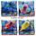 PAW Patrol Aqua Pups  Basic Vehicles sortiert, 4fach sortiert, Inhalt: 1xRettungsfahrzeug, 1xWelpenfigur,, 24,6x24,6x0,8cm, ab 3 Jahren