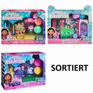 Gabbys Dollhouse Deluxe  Room 3fach sortiert, ab 3 Jahren,, Spin Master