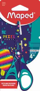 Schere PIXEL PARTY 13cm  Blister