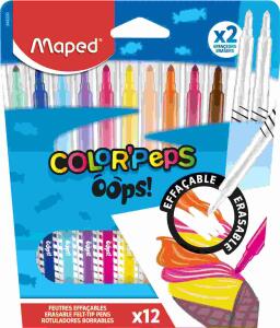Radierbare Filzstifte  COLOURPEPS OOPS 12er