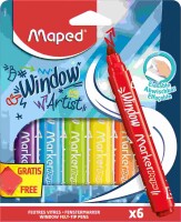 Fenstermarker MARKERPEPS  WINDOW 6er
