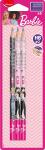 Bleistift BARBIE HB  Radiergummikopf 6er