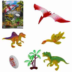 Spielset Dinosaurier  10/14cm 6 Stück, ab 3 Jahren,, B&G