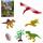 Spielset Dinosaurier  10/14cm 6 Stück, ab 3 Jahren,, B&G
