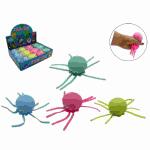 Anti-Stressball Oktopus  14cm 4fach sortiert, Farben:...