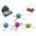 Anti-Stressball Oktopus  14cm 4fach sortiert, Farben: pink, gelb, blau, grün, ab 3 Jahren, B&G