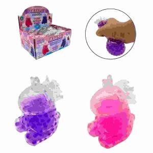 Anti-Stress Einhorn  12cm 2fach sortiert, Farben: pink, violett, ab 3 Jahren, B&G