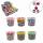 Hüpfknete 40g  6fach sortiert, Farben: orange, pink, blau, rot, gelb, grün, ab 3 Jahren, B&G