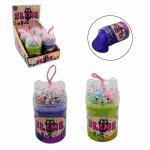 Slime in Katzenkopfdose  160g 2fach sortiert, Farben:...