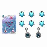Schmuck-Set Fashion Line  8teilig Ringe/Ohrringe, Farben:...