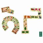 Holzdomino Zootiere  28 Teile, B&G
