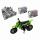 Motorrad Motocross 12cm  3fach sortiert, Farben: grün, blau, orange, ab 3 Jahren, B&G