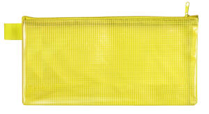 Veloflex Reißverschlusstasche PVC-frei DIN lang gelb