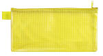 Veloflex Reißverschlusstasche PVC-frei DIN lang gelb