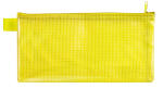 Veloflex Reißverschlusstasche PVC-frei DIN lang gelb