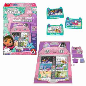 Gabbys Dollhouse, Eine  miau-tastische, Schnitzeljagd, Kinderspiel, Schmidt Spiele