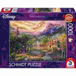 Disney Snow White  and the Queen, Puzzle Thomas Kinkade...