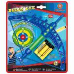 Boge Bulls Eye  mit 3 Weichschaumdarts, 26x29cm, mit...