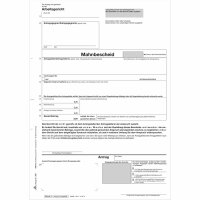 Antrag Mahnbescheid  Arbeitsgericht A4 25er, 1x 5 Blatt,...
