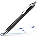 Schneider Kugelschreiber Slider Rave schwarz-schwarz - Mine XB blau