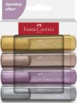 Faber Castell Textmarker TL 46 1-5 mm Metallic 4er