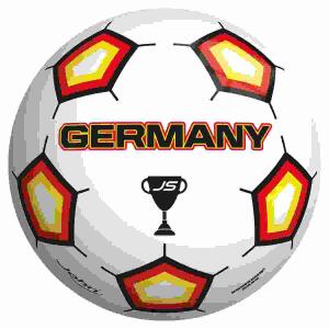Sportball Deutschland  23cm Vinyl, Vinyl Sportball mit Deutschland Motiv