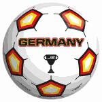 Sportball Deutschland  23cm Vinyl, Vinyl Sportball mit...