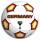 Sportball Deutschland  23cm Vinyl, Vinyl Sportball mit Deutschland Motiv