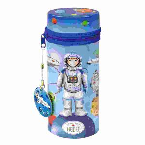 Stiftedose Astronaut  Schokopralinen 118g, mit Milchcremefüllung