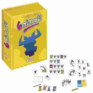 6 nimmt! 30 Jahre-Edition  Kartenspiel, Grundspiel für 2-10 Spieler + kooperatives Spiel,  "Schlagt den Büffel!", für 1-6 Perosnen,, Inhalt: 133x Spielkarten, 1x Büffelablage,, 1x Spielanleitung, 1x Block, 1x Stift, 1xGummiband,, 16x12x5cm