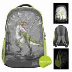 Schulrucksack Dino World  REFLECTOR 21x33x44cm,...