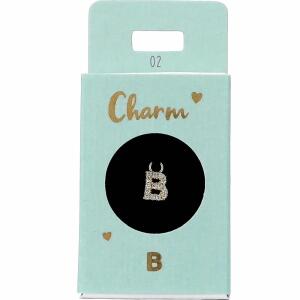 Charm Buchstabe B  Nr.2, für Halsketten und Armbänder,, Depesche