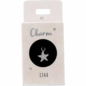 Charm Stern  Nr.40, für Halsketten und Armbänder,, Depesche
