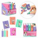 Radierer-Set TOPModel  Mini Schulbücher Stifte, 7er