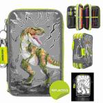 Federtasche Dino World  REFLECTOR 3-Fach, gefüllt...