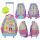 Schulrucksack TOPModel  Trolley FLASH 34x24x50cm, reflektierend, Teleskopgriff: Auszugshöhe ca. 86cm,, mit 3 separaten Fächern, seitlichen Netztaschen,, Tragegriff, gepolsterten Schultergurten, 2 Rädern, Gewicht: ca. 2000g, Volumen: 28l, Material: 100% PE