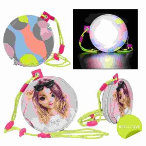 Portemonnaie TOPModel  FLASH mit Lanyard, 1,5x12x12cm, reflektierend, Material: 100% Polyester