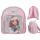 Rucksack TOPModel WILD  25x29x26cm, 2 Fächer, verstellbare Schultergurte,, Material: 100% Polyester, Front: 100% PVC