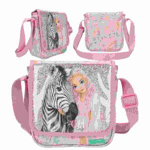 Kleine Umhängetasche  TOPModel WILD 21x20x6,5cm, verstellbarer Gurt,, Material: 100% Polyester, Front: 100% PVC