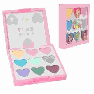 Lidschatten Palette  TOPModel BEAUTY and ME, 9 Farben, Inhalt: 9x0,5g