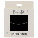 Armband Express yourself  Nr.1 silber Glieder klein,...