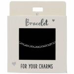 Armband Express yourself  Nr.2 silber, Glieder medium,...